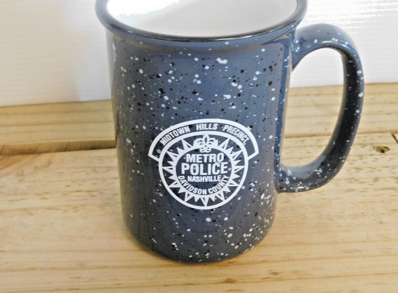 Metro Nashville Police Davidson County Coffee Mug 12oz Ceramic
